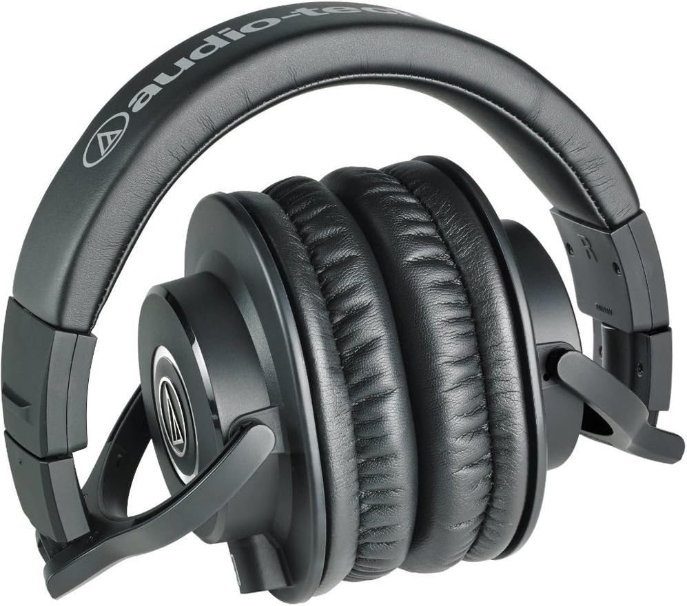 Audio-Technica ATH-M40x Audífonos profesionales de estudio, color negro