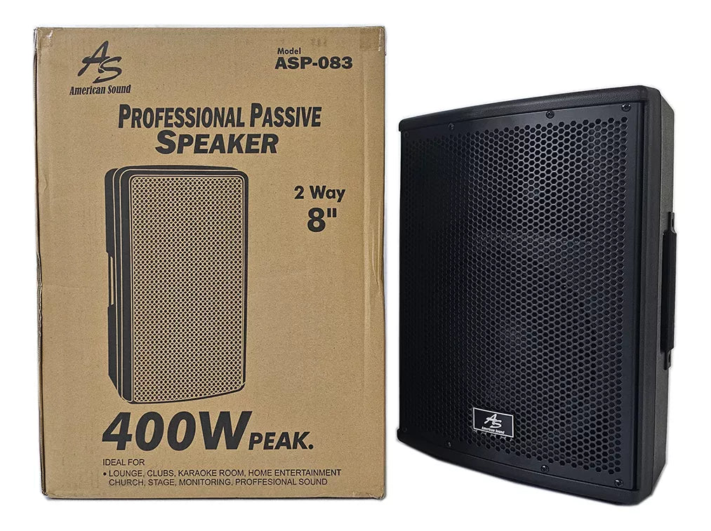 BAFLE PASIVO AMERICAN SOUND 8"
