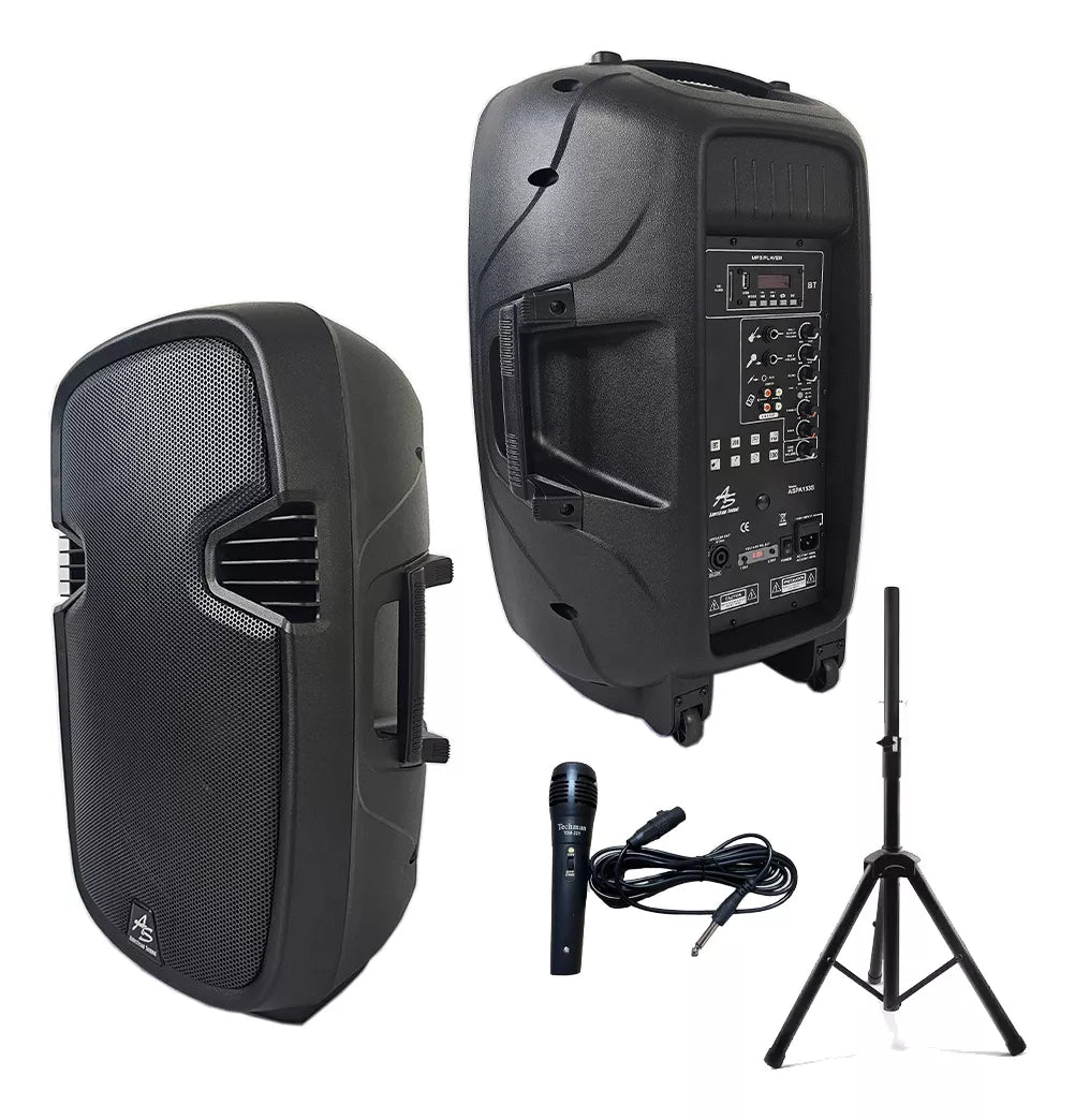 BAFLE ACTIVO AMERICAN SOUND 15