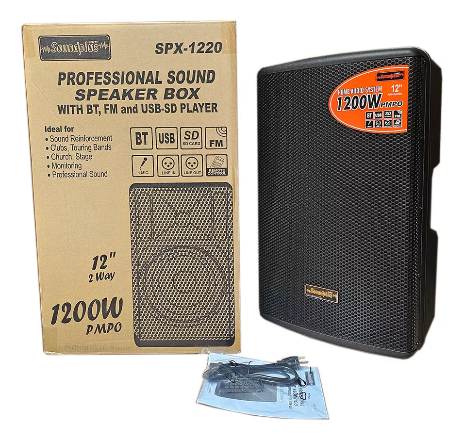 BAFLE ACTIVO SOUNDPLUS PRO 12