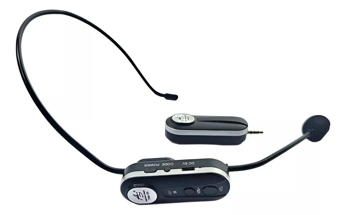 Microfono Inalambrico Uhf Diadema 16ch Bateria Litio Twm-309