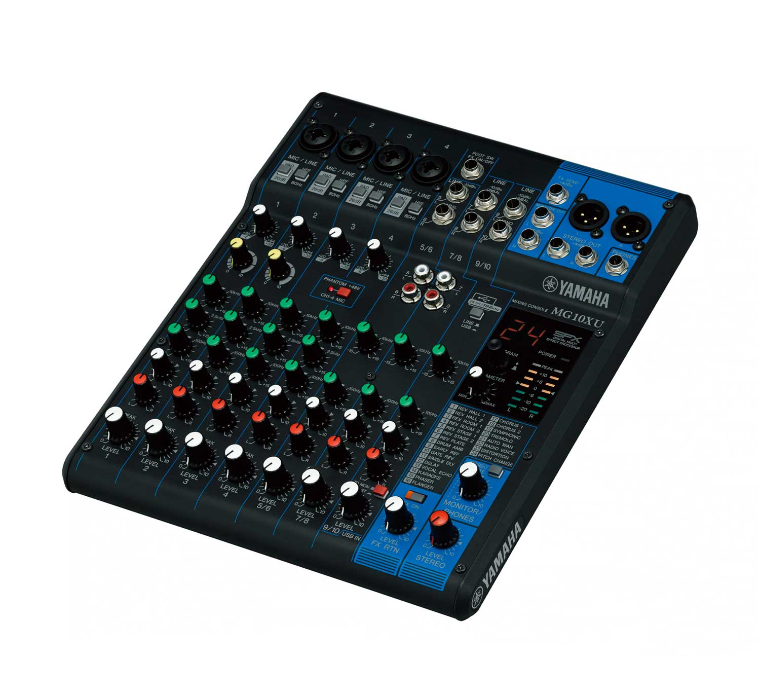 MEZCLADORA ANALOGA YAMAHA MG10XU CON EFECTOS