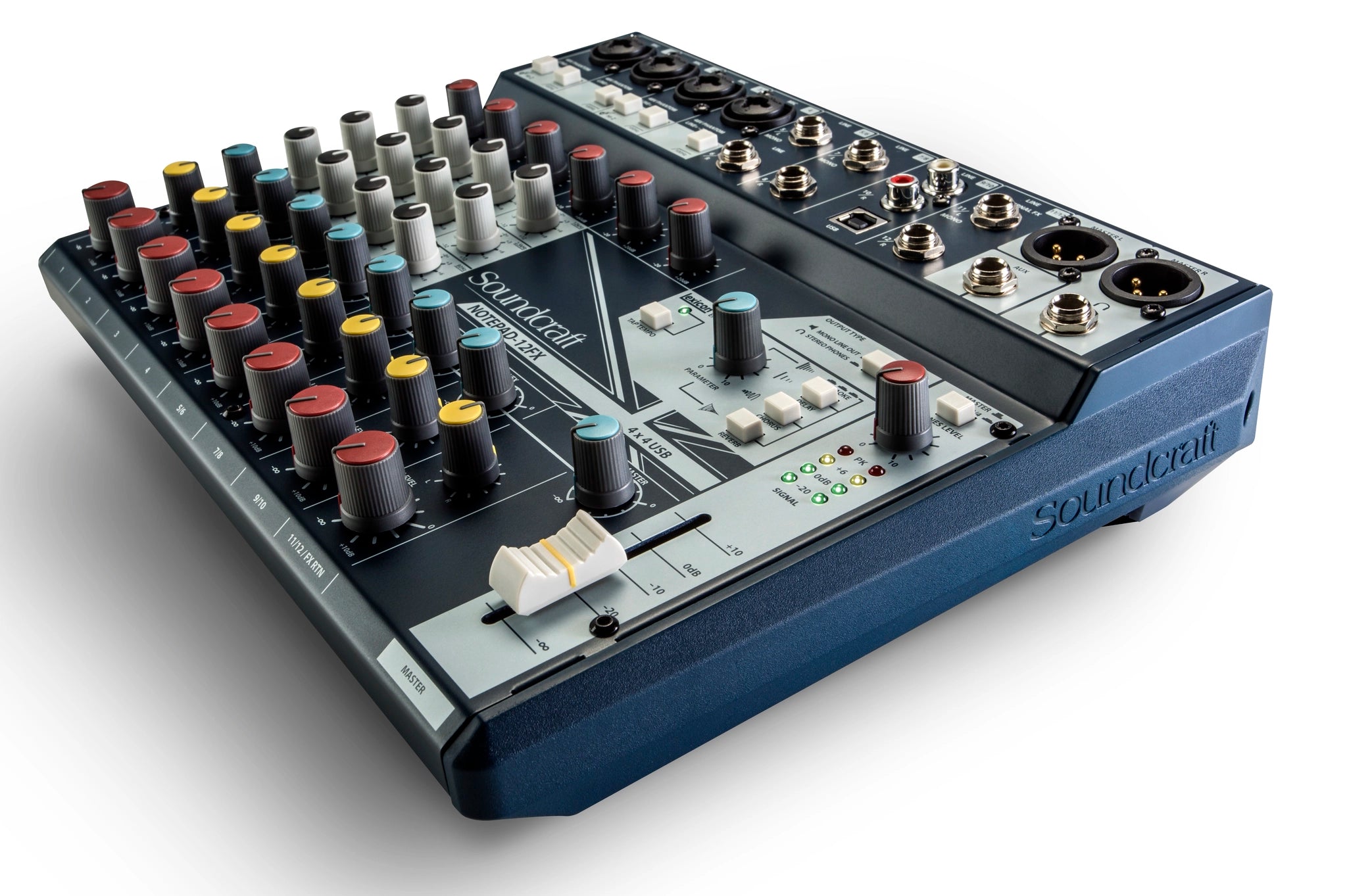 Notepad-12FX Consola Soundcraft con interfaz y puerto USB