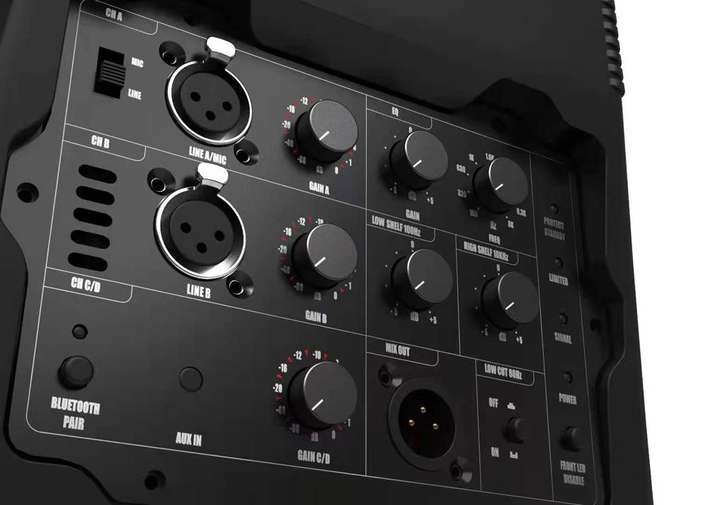 MA15 Audiocenter Cabina Activa 1600w 133dB